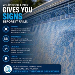 signs your pool liner will fail